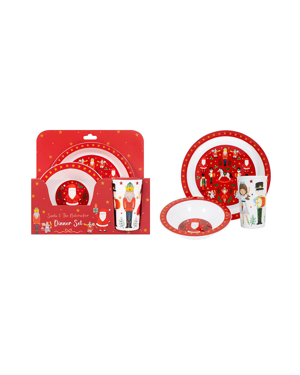 RSW Santa & The Nutcracker Kids PP Dinner Set