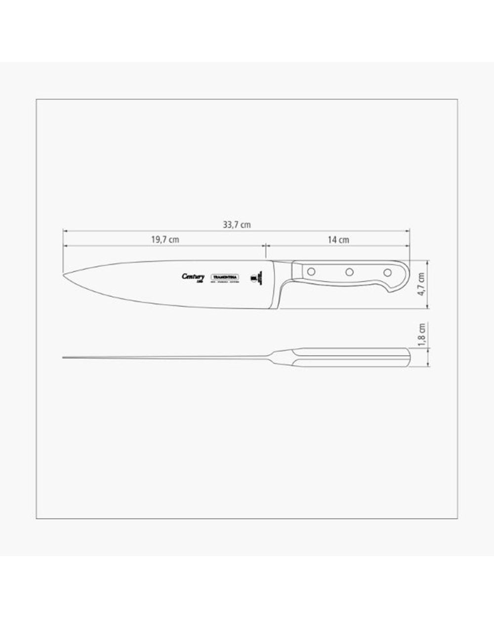 Tramontina Century Chefs Knife 24011108