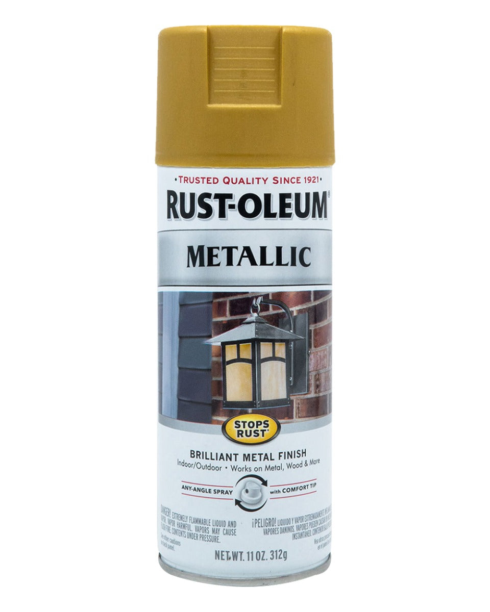 RustOleum Metallic Gold Rush 11Oz