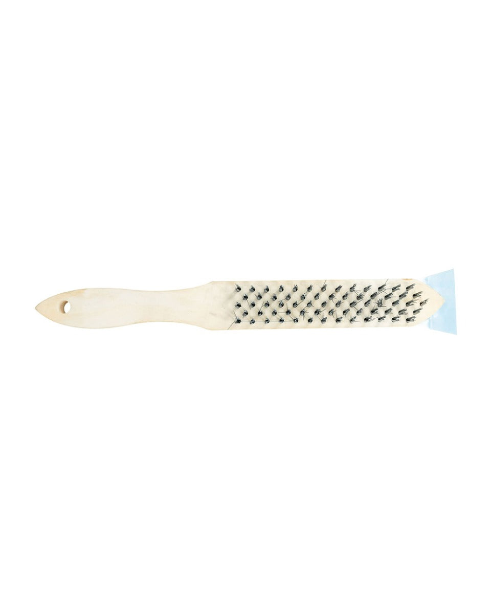 Wulf Wire Brush with Scraper