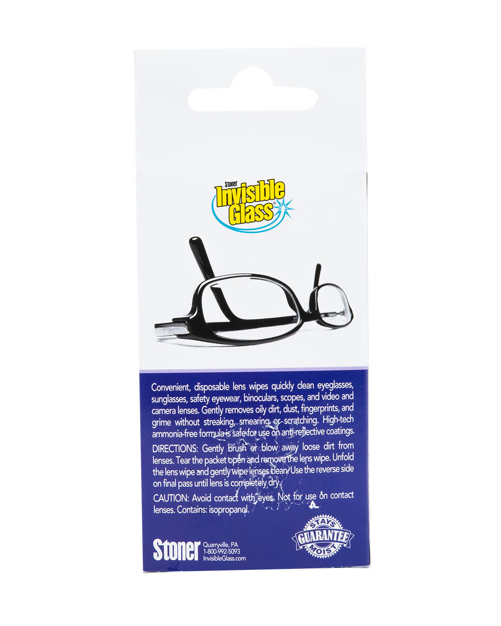 Stoner Lens Wipes 20 Wipes