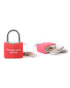 Terminator brand Pad Lock 25mm Red