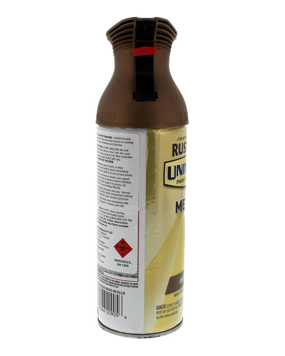 RustOleum Universal All Surface Spray Paint 11Oz Metallic Antique Brass