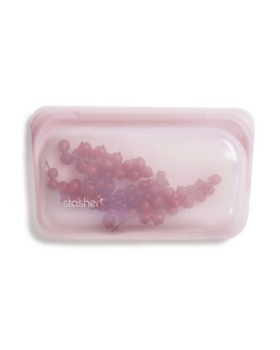 Stasher 290ML Reusable Silicone Snack Bag Quartz