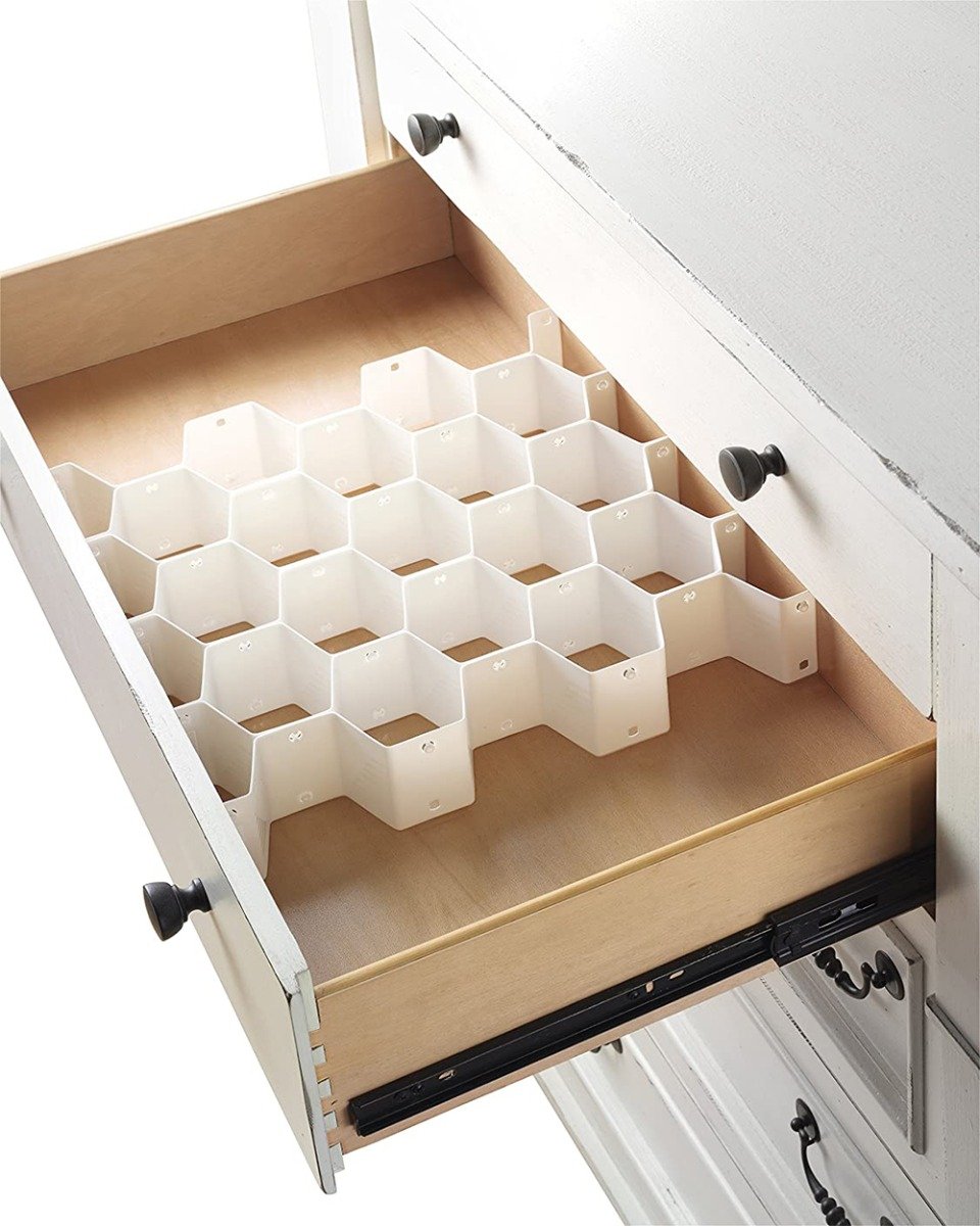 Whitmor Honeycomb Drawer Organizer