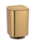 Wenko 5.5 Liter Swing Cover Bin Auron Gold