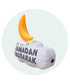 Reversible Crescent Ramadan & Eid Outdoor Inflatable