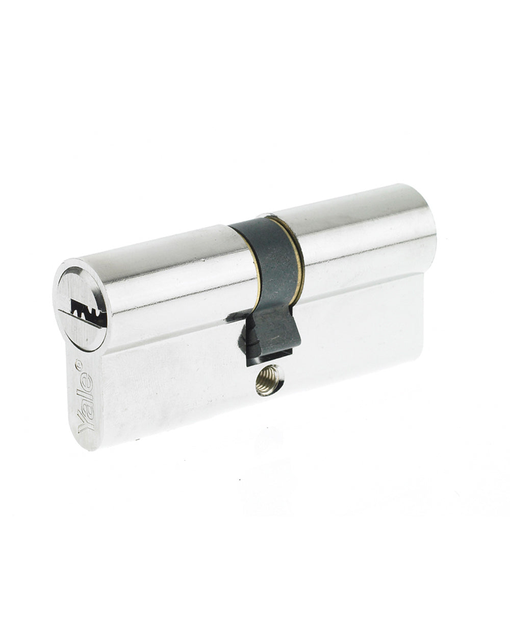 Yale 1000 Series Double Euro Profile Cylinder Dimple Key 30+30 Satin Nickel