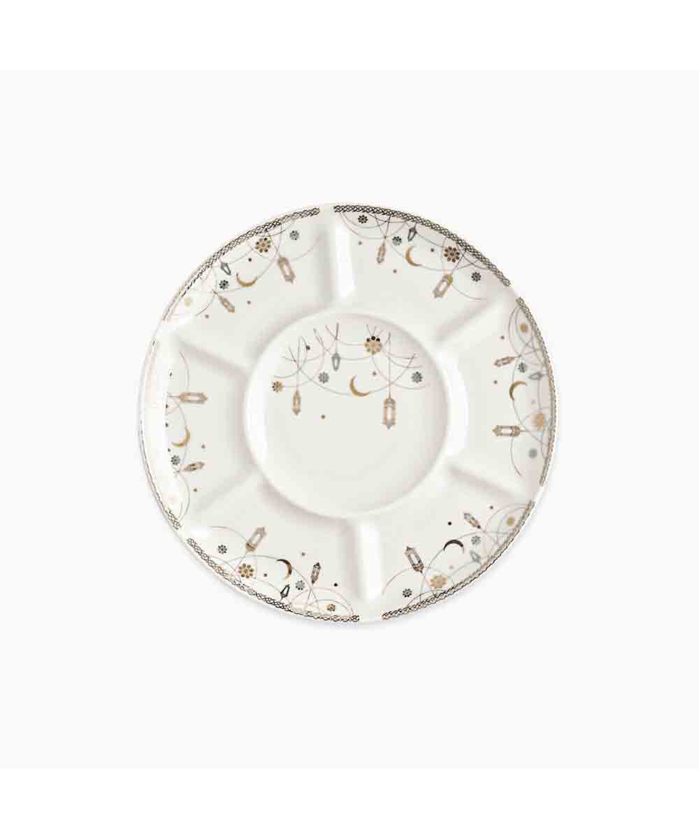Rosa Farha Serving Dish 7 Compartment