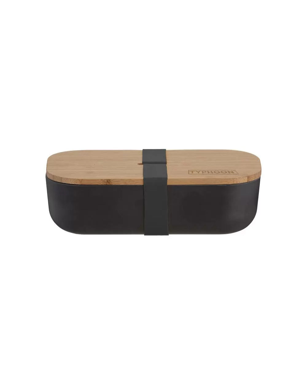 Typhoon Pure Bamboo Fibre Lunch Box Black