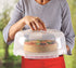 Snips Delice White Cake Holder Dia28 cm x H 9cm