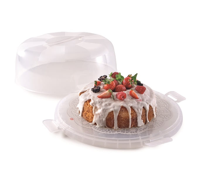 Snips Delice White Cake Holder Dia28 cm x H 9cm