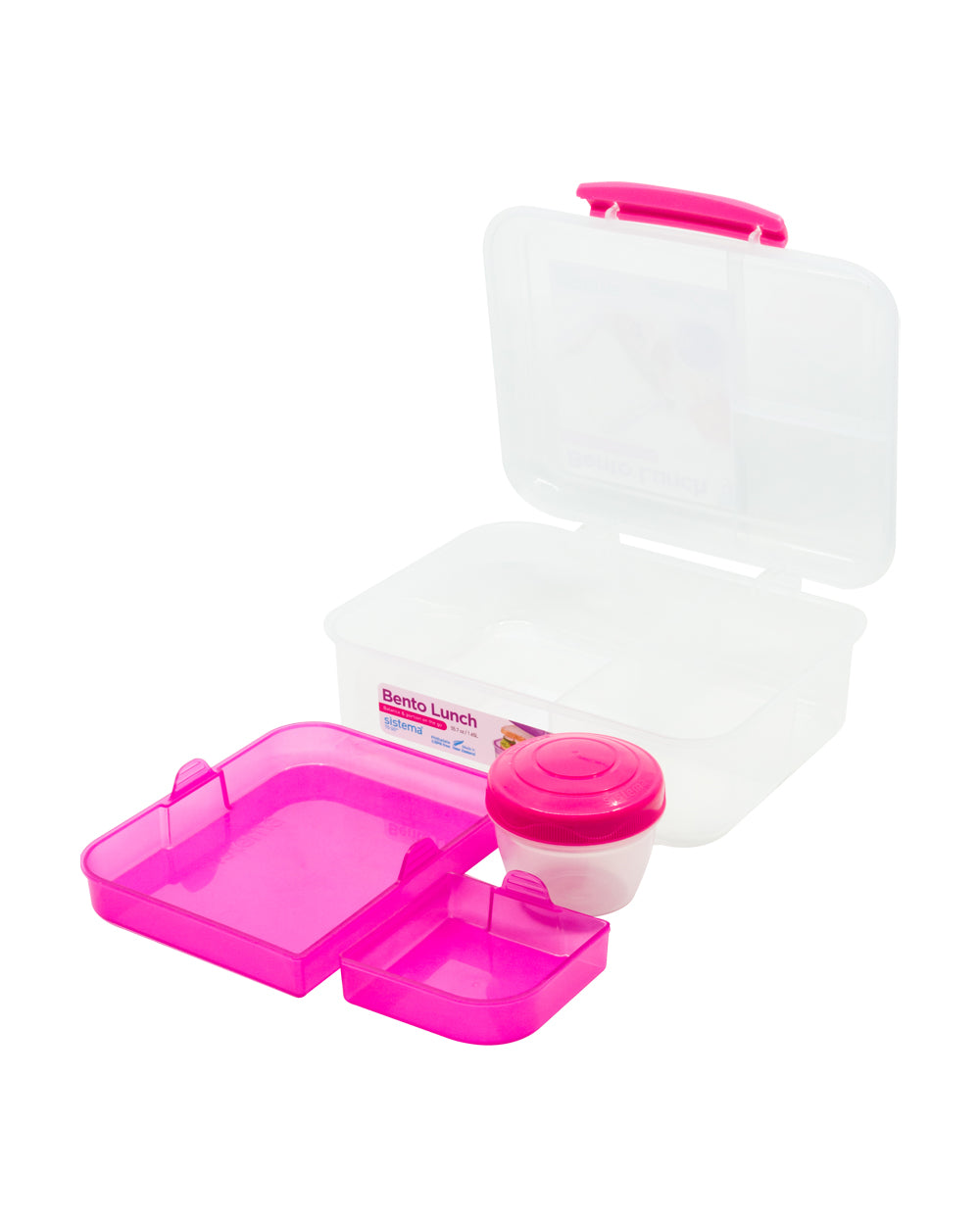 Sistema Bento Lunch To Go 1.65L Pink