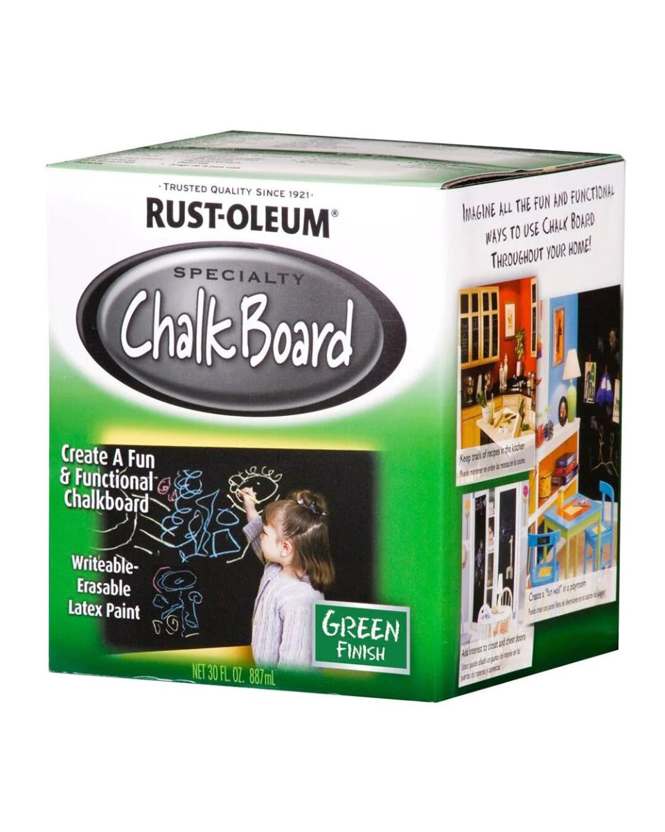 RustOleum Chalkboard Brush on Green 30 Oz