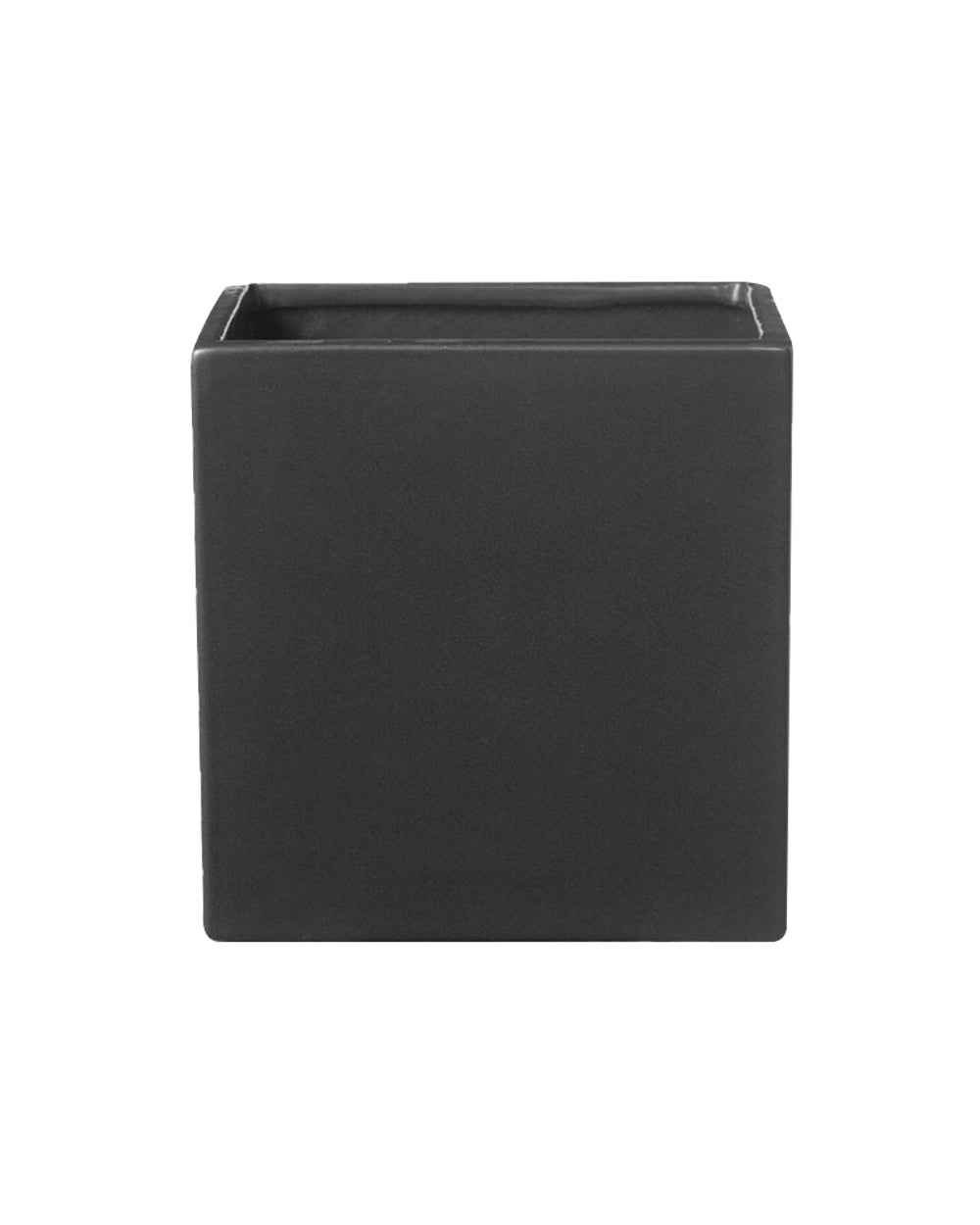 SK Latina Square Flower Pot 15cm Anthracite
