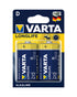 VARTA Longlife Pack of 2 D Batteries