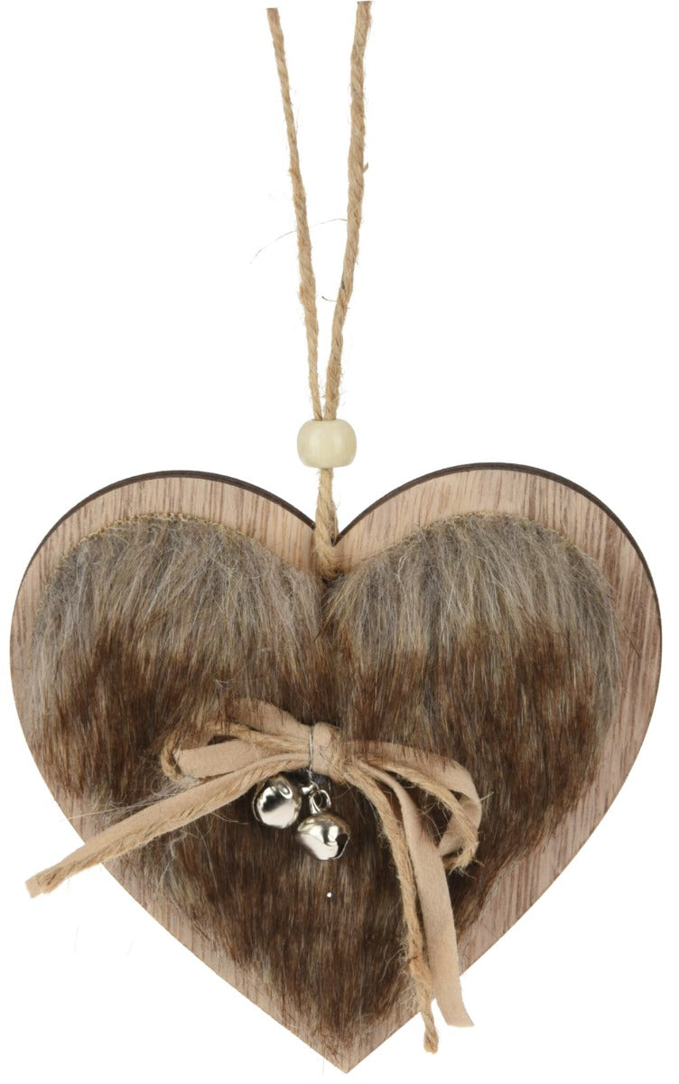 Homesmiths Hang deco Wood 9cm Assorted Design Pack of 1