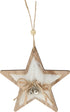Homesmiths Hang deco Wood 9cm Assorted Design Pack of 1