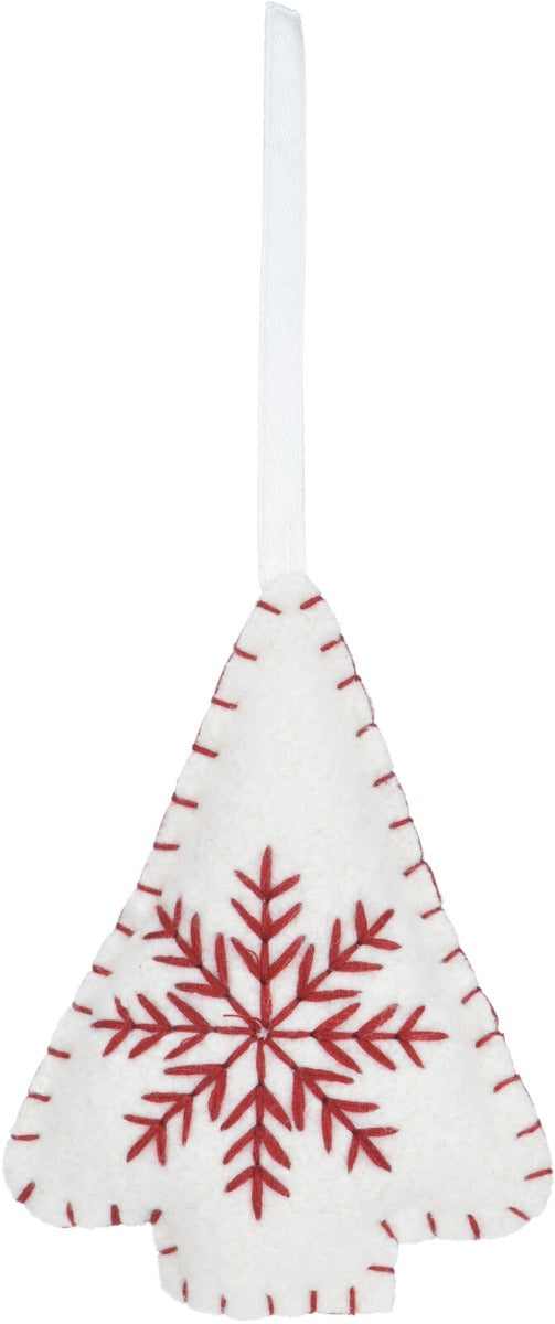 Homesmiths Hanging Deco Christmas 10cm Assorted