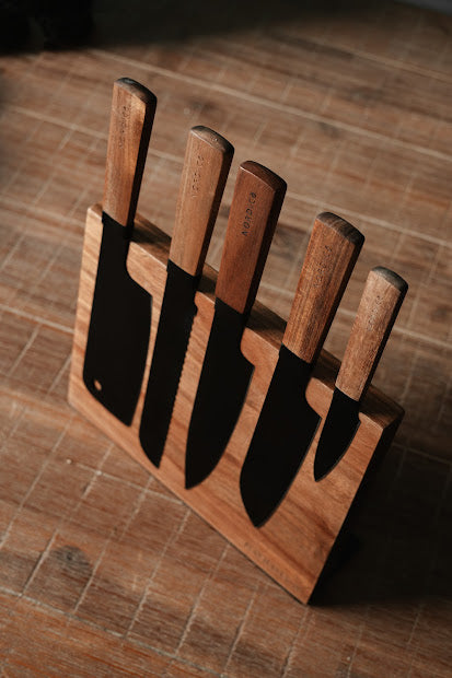 Nordico Stainless Steel Kitchen Knives Set of 5 pieces