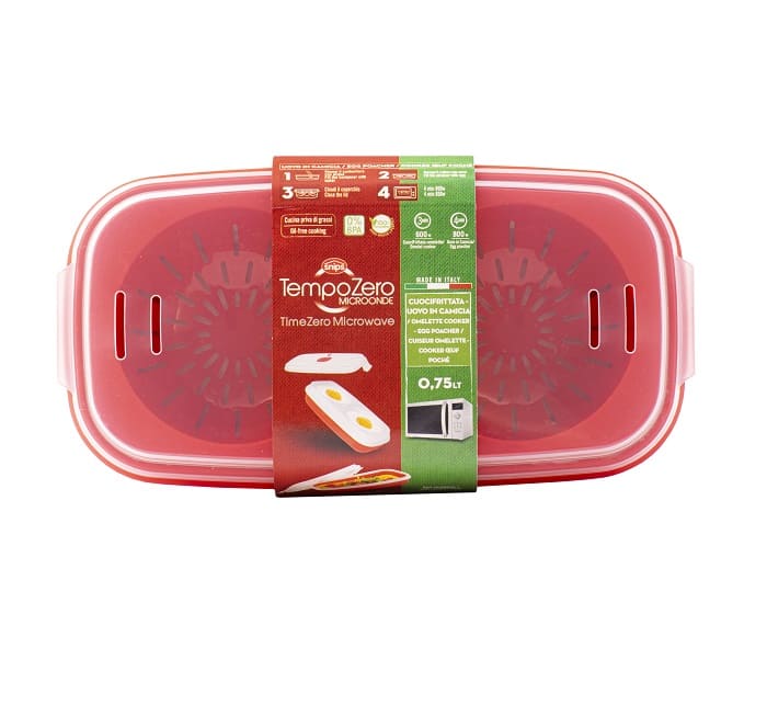 Snips Microwave Egg Poacher & Omlette Maker 0.75 Liter