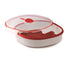 Snips Microwave Airtight 1Tray Dish Steamer 2 Liter