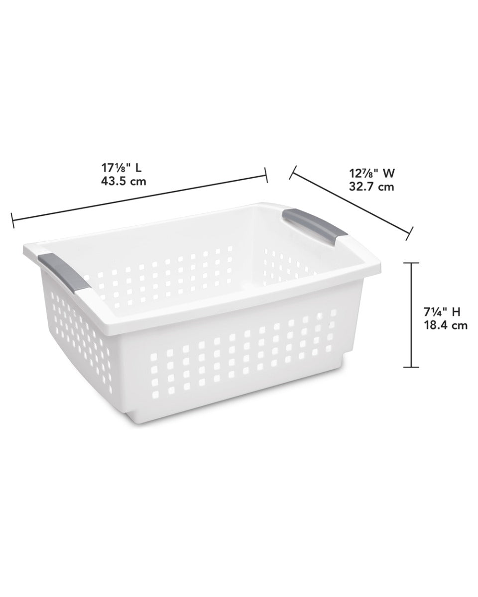 Sterilite Large Stacking Basket
