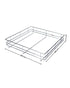 Tansel Wardrobe Pull Out Drawers