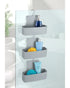 Wenko Shower Caddy Barcelona Grey