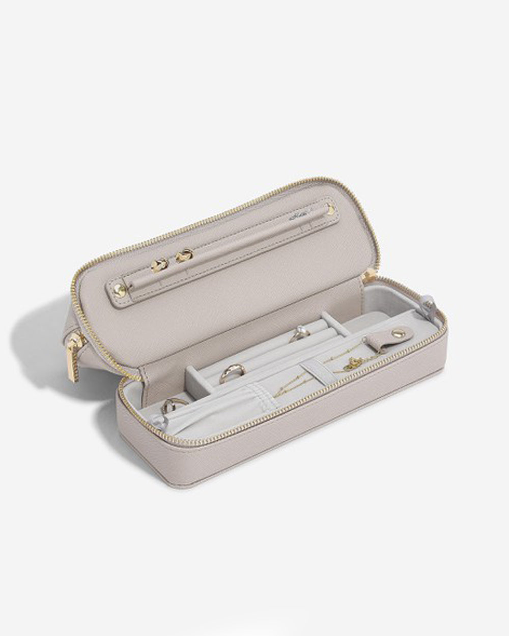 Stackers Cosmetic & Jewellery Bag Taupe