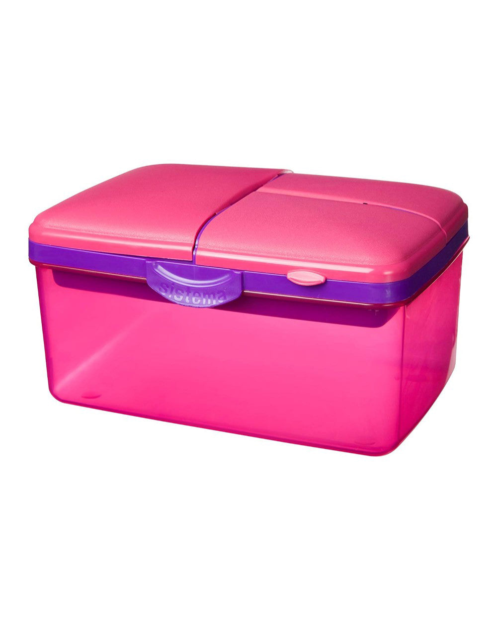 Sistema Slimline Quaddie Coloured 2L Pink