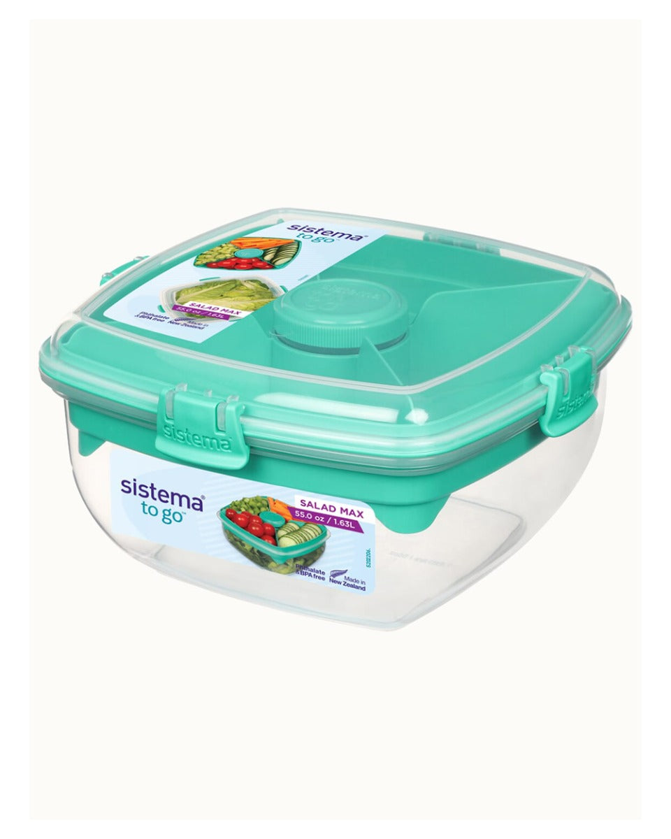 Sistema To Go 1.63 Litre Salad Max Teal