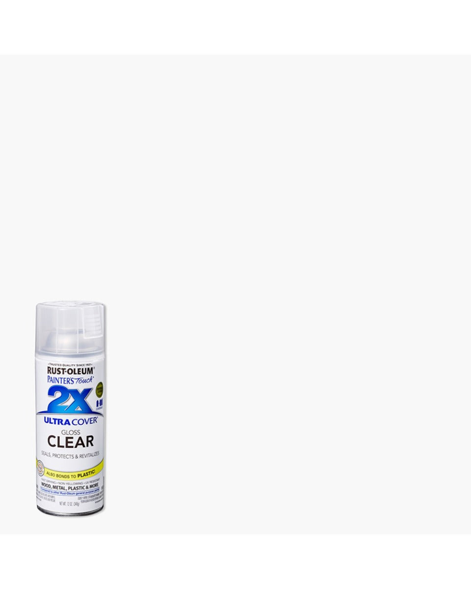 RustOleum PT 2X Ultra Cover Gloss Clear 12Oz