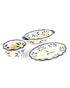 Temptations Old World Side Series Set of 3 Piece Blue