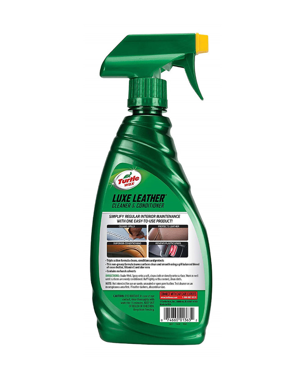 Turtle Wax Luxe Leather Cleaner & Conditioner 16Oz