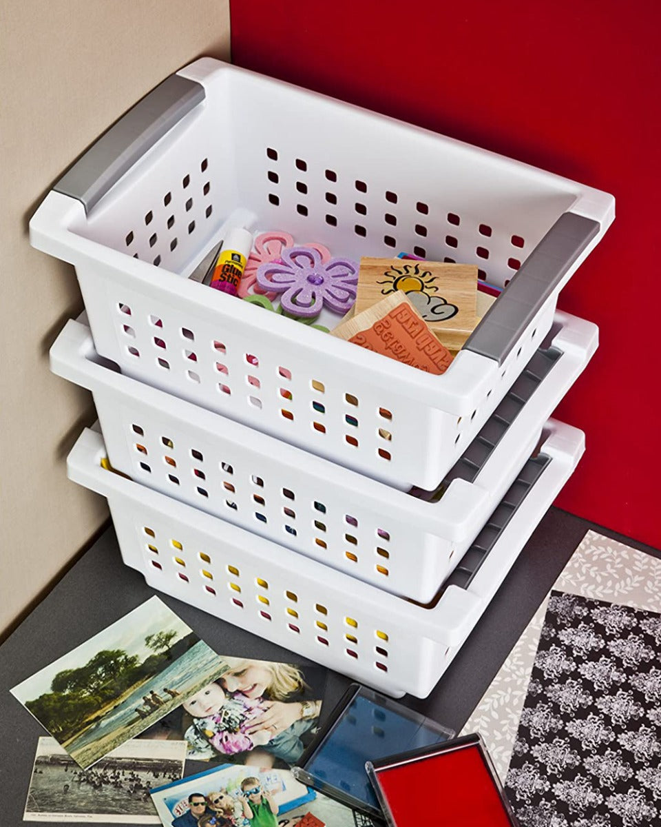 Sterilite Small Stacking Basket