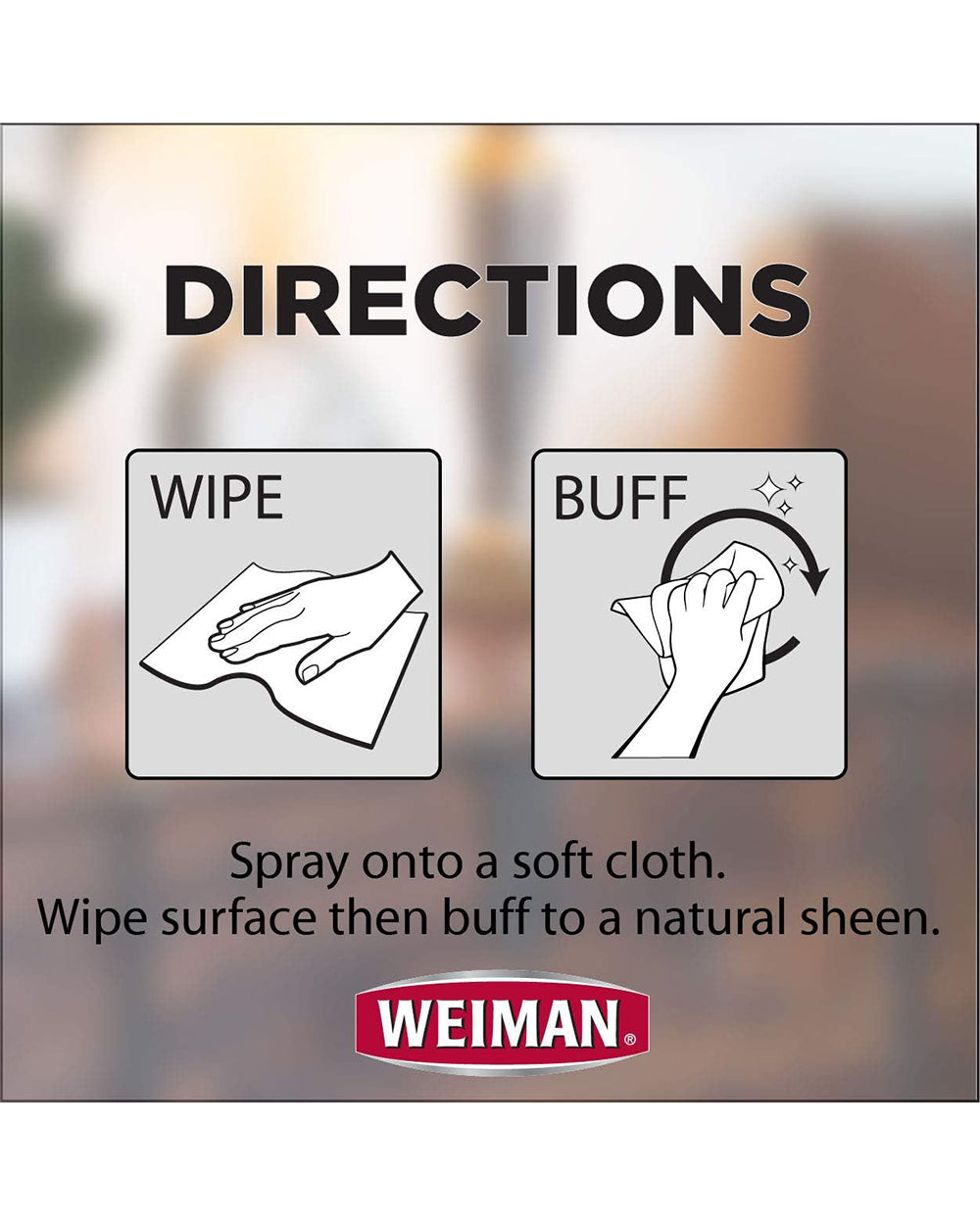 Weiman 470ML Leather Spray Leather Cleaner & Conditioner