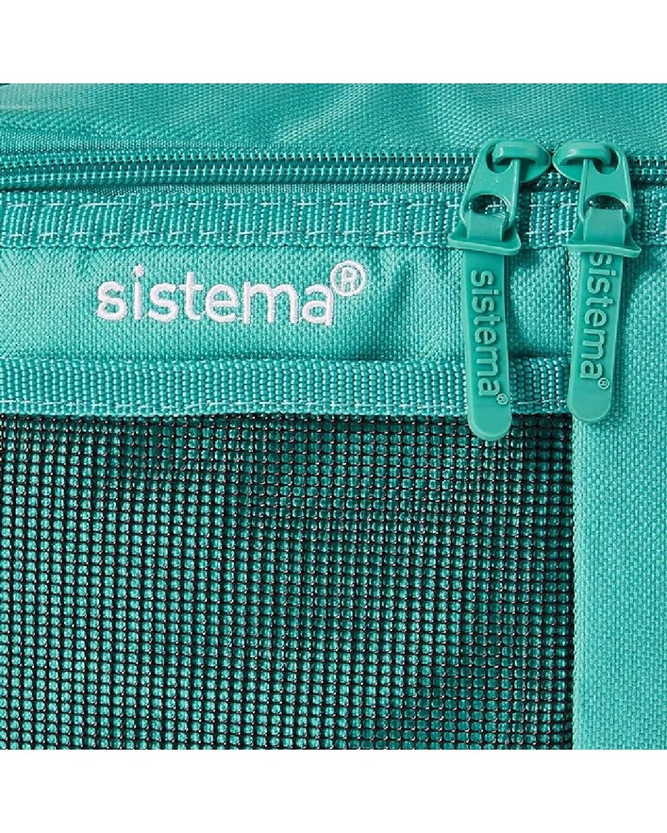 Sistema Mega Fold Up Cooler Bag Teal
