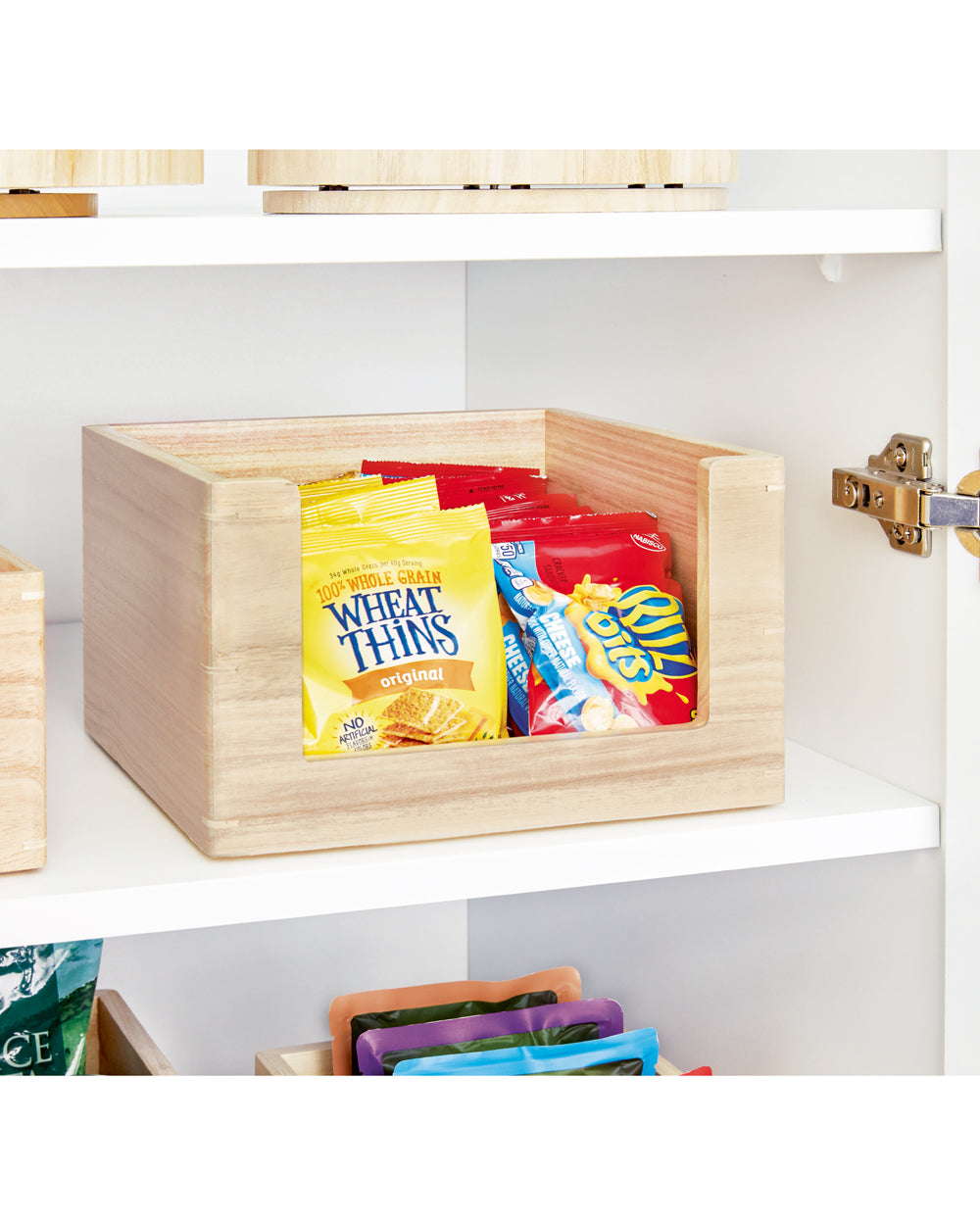 The Home Edit Wooden Storage Bin
