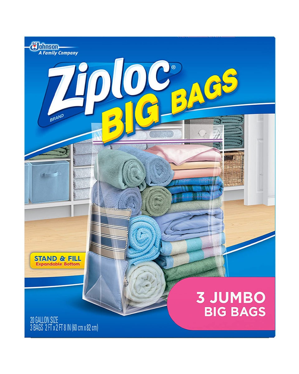 Ziploc 3 Pack XXL Heavy Duty Big Bag