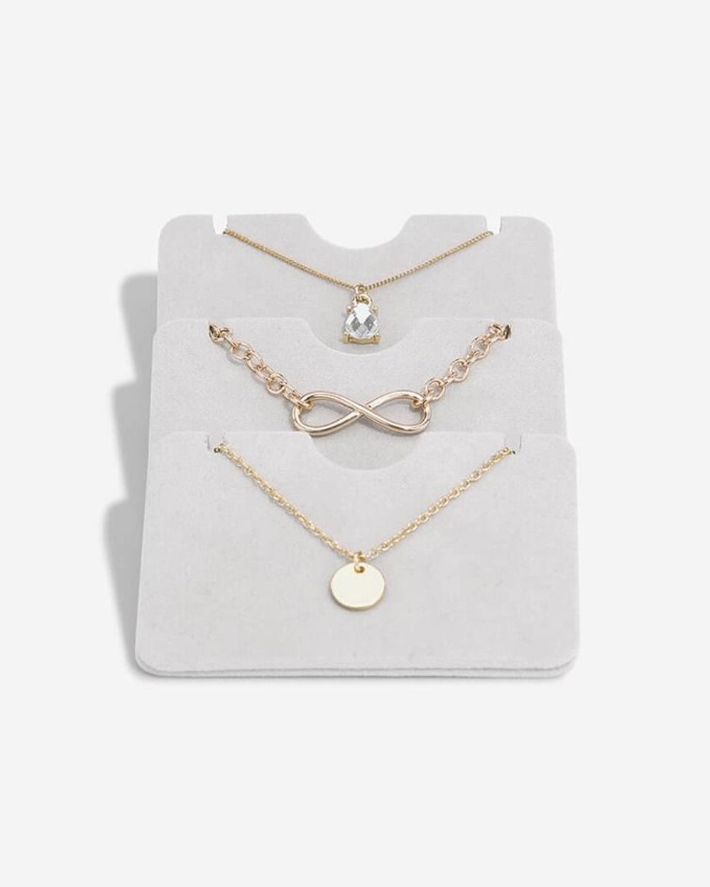 Stackers Grey Pendant Display Accessory Set Of 3