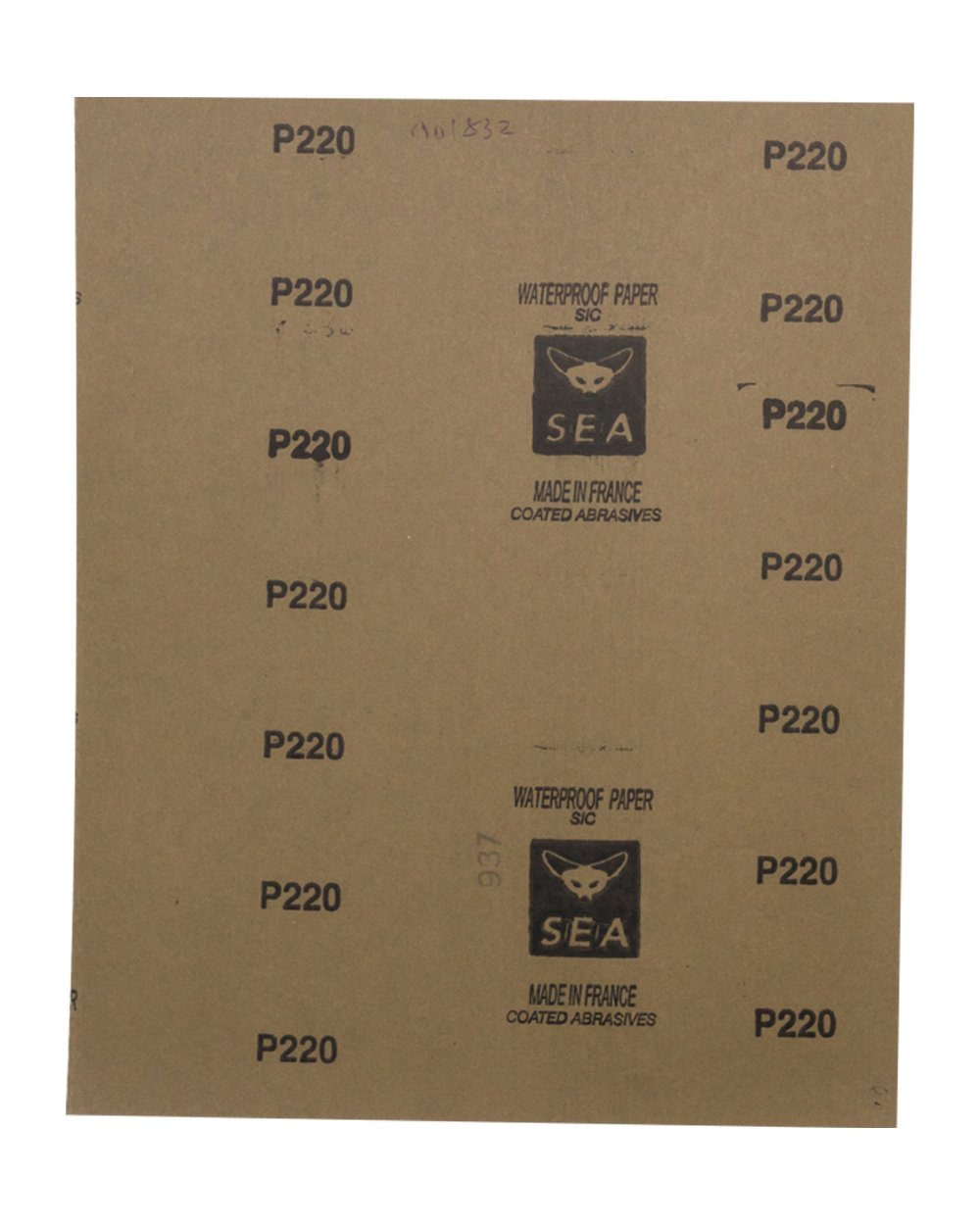 Sea France Waterproof Sandpaper 220 Grit