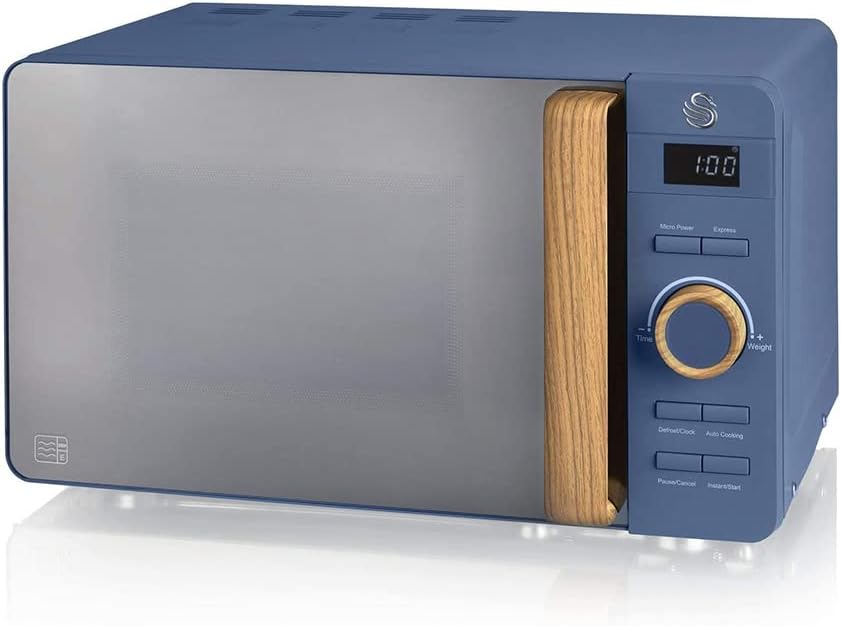 Swan Nordic Digital Microwave Blue 20 Litre
