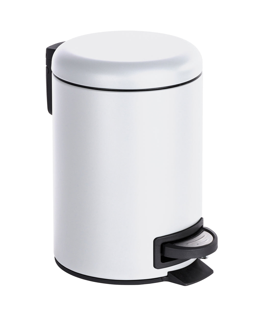 Wenko 3 Liter Pedal Bin Leman White