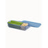 Sistema 445ML Slide and Snack Container Blue