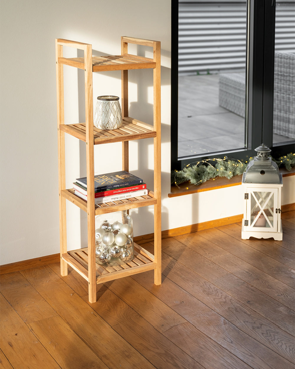 Wenko 4 Tier Shelving Unit Acina