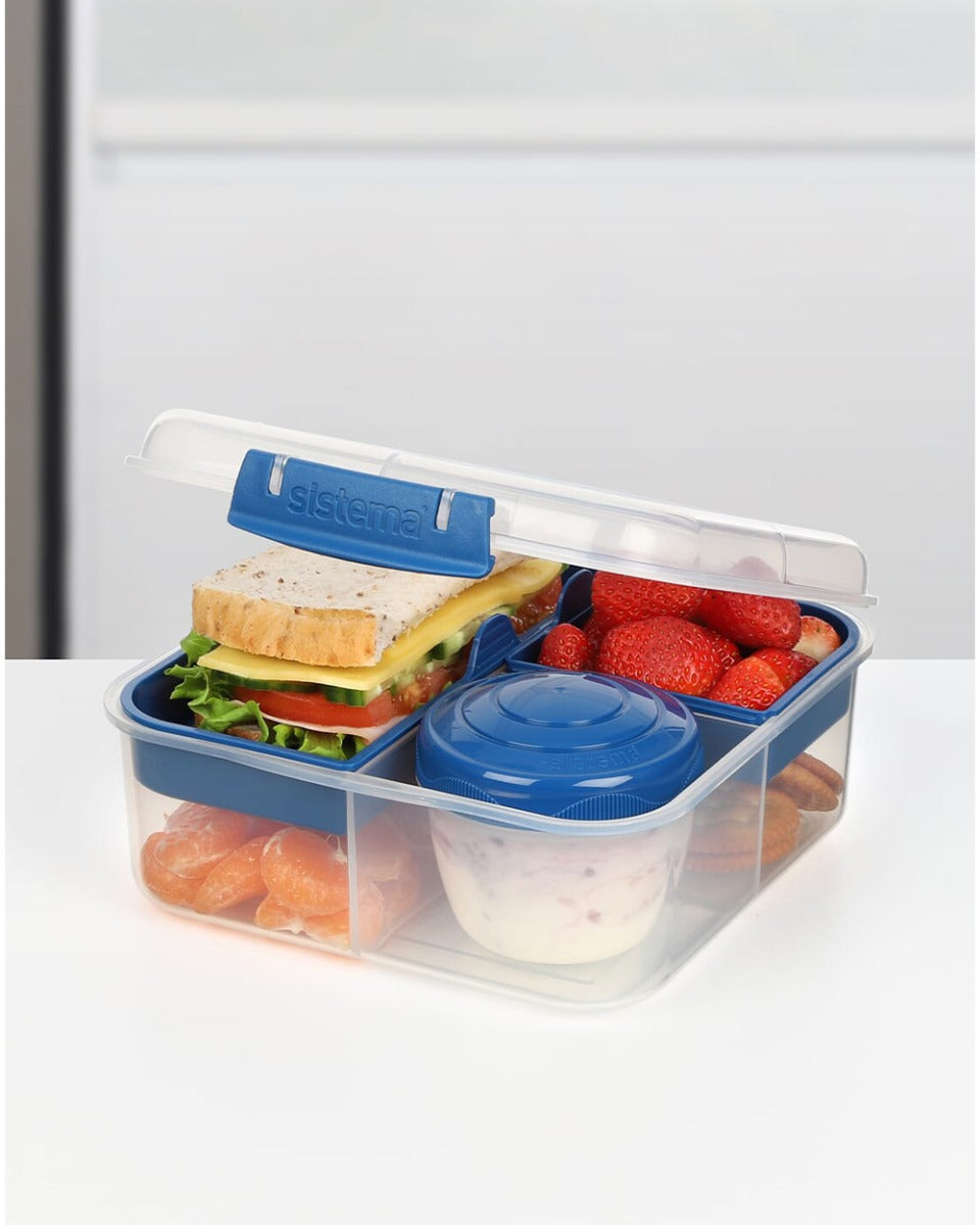 Sistema Bento Cube Blue 1.25L