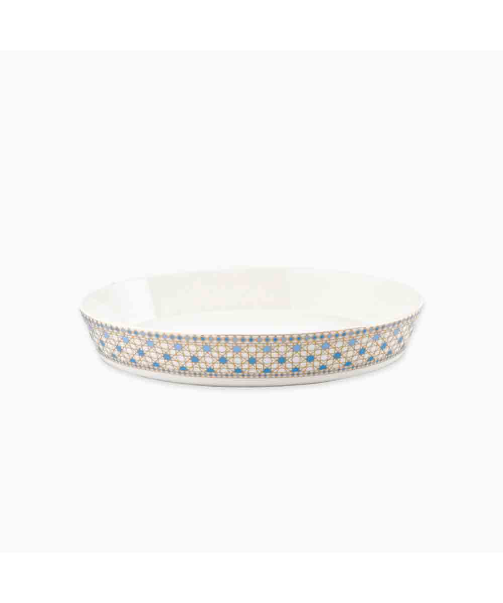 Rosa Arabesque Oval Oven Roaster