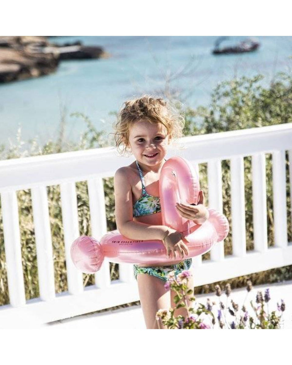 Swim Essentials Splitring Rose Gold Flamingo 56cm