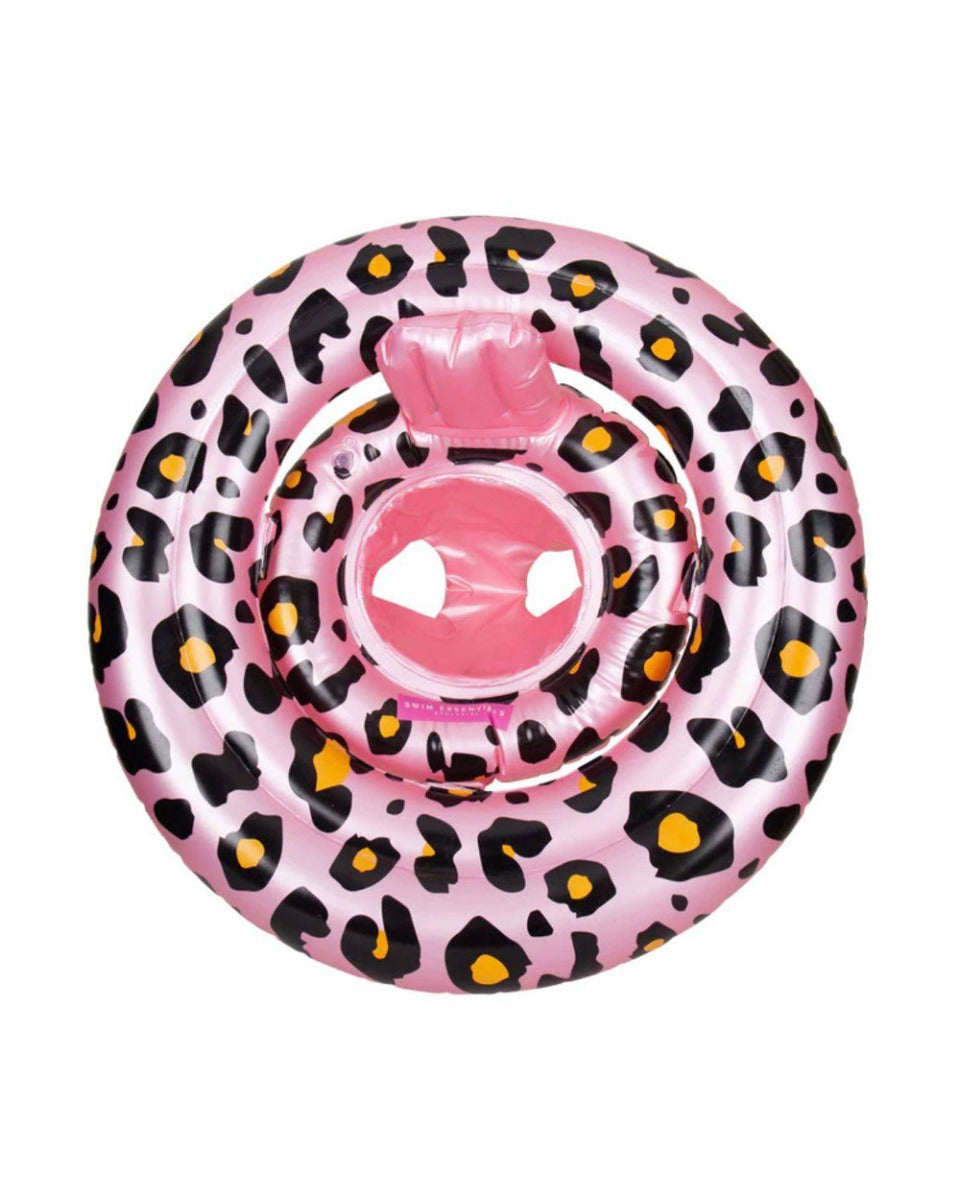 Swim Essentials Rose Gold Leopard printed Baby Swimseat 0-1 year